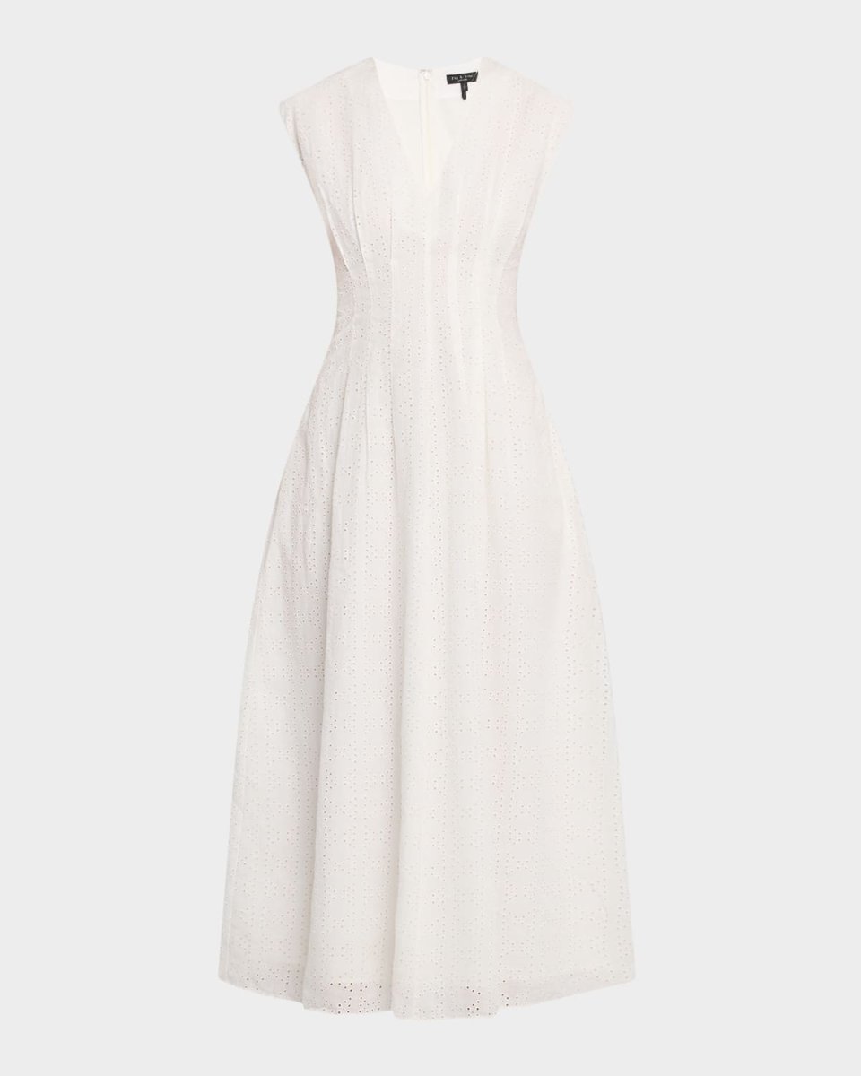 Ines Embroidered Dress